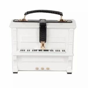 Elegant White Piano handbag